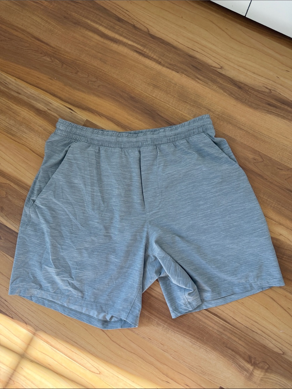Mens gray lululemon shorts